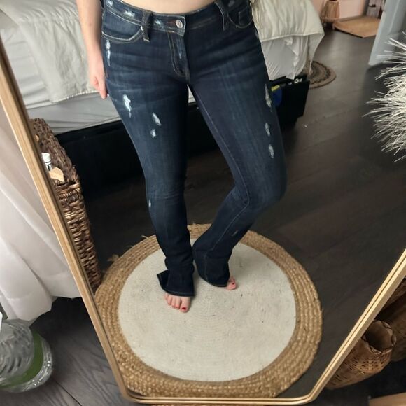 Genetic Denim Women’s 27 Dark Wash Boot Cut Jeans Y2K - Picture 9 of 9